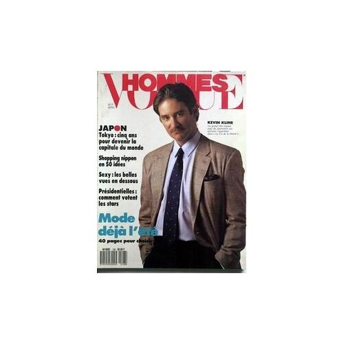 Vogue Hommes N° 108 Du 01/04/1988