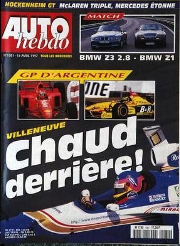 Auto Hebdo N° 1081 Du 16/04/1997