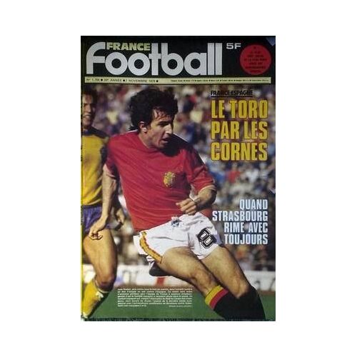 France Football N° 1700 Du 07/11/1978