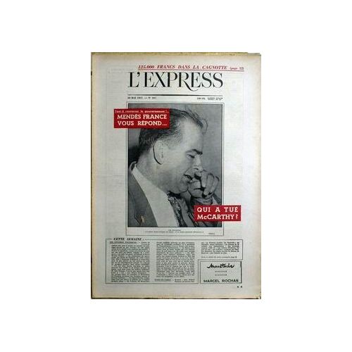 Express (L') N° 307 Du 10/05/1957