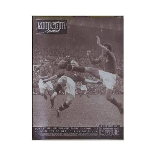 Miroir Sprint N° 279 Du 15/10/1951