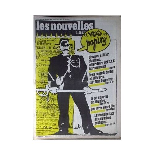 Nouvelles Litteraires (Les) N° 2743 Du 26/06/1980