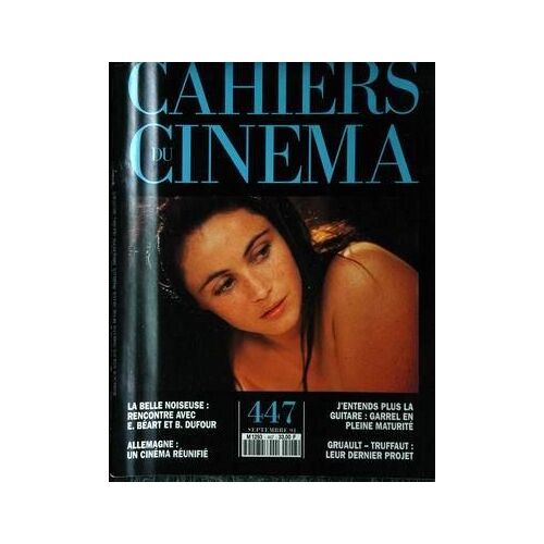 Cahiers Du Cinema N° 447 Du 01/09/1991