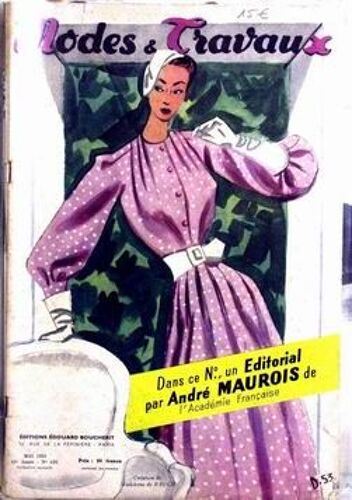 Modes Et Travaux N° 629 Du 01/05/1953