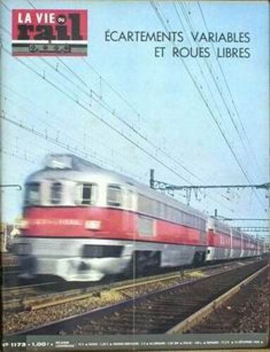 Vie Du Rail (La) N°1173 Du 22-12-1968