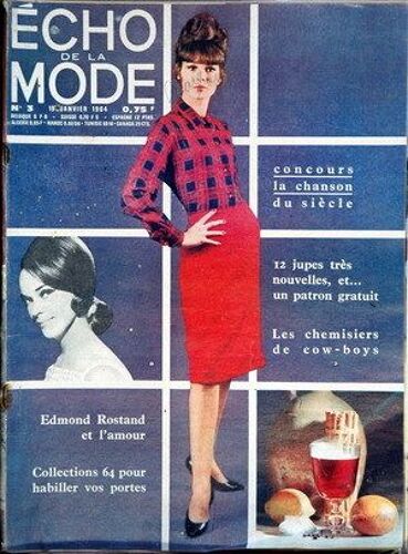 Echo De La Mode N° 3 Du 19/01/1964