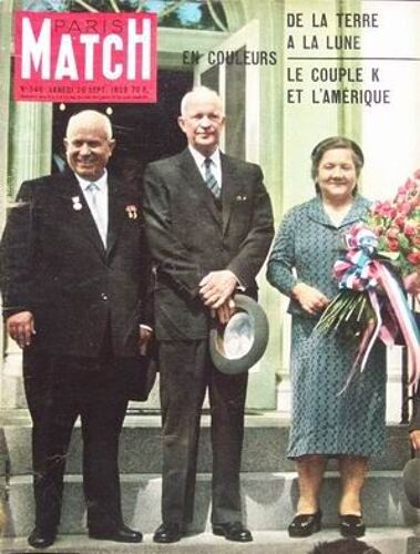 Paris Match N°546 Du 26-09-1959