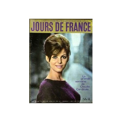 Jours De France N°381 Du 03-03-1962
