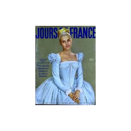 Jours De France N°411 Du 29-09-1962