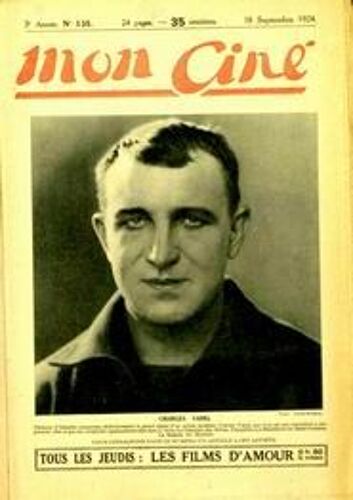 Mon Cine N°135 Du 18-09-1924