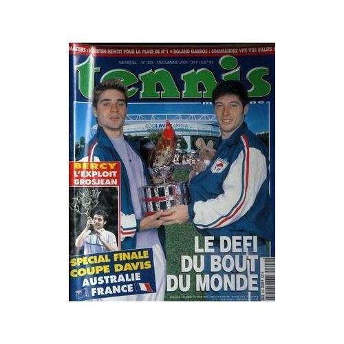 Tennis Magazine N° 309 Du 01/12/2001