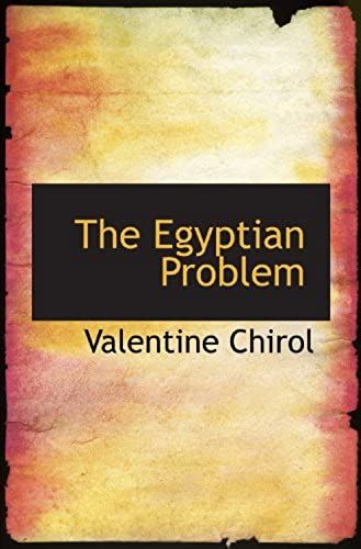 The Egyptian Problem