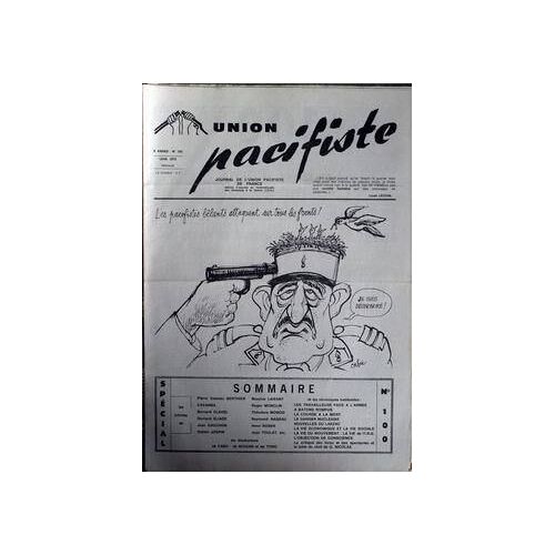 Union Pacifiste N° 100 Du 01/06/1975