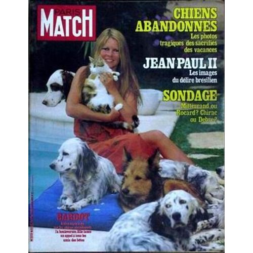 Paris Match N° 1625 Du 18/07/1980