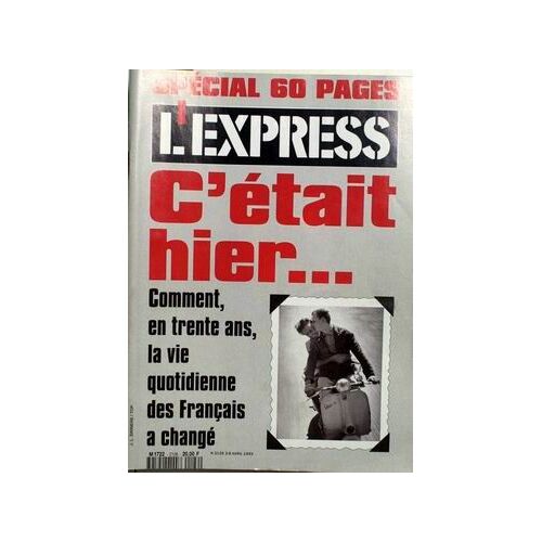 Express (L') N° 2126 Du 02/04/1992