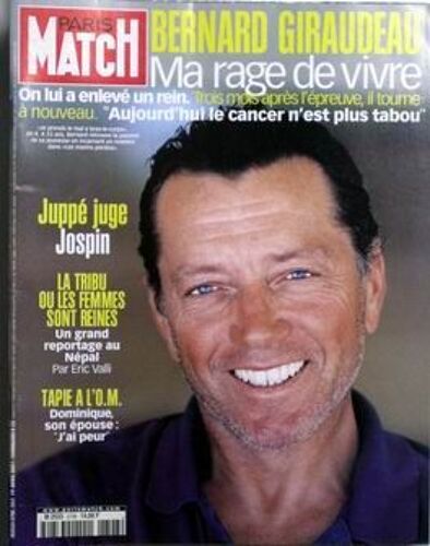 Paris Match N° 2708 Du 19/04/2001