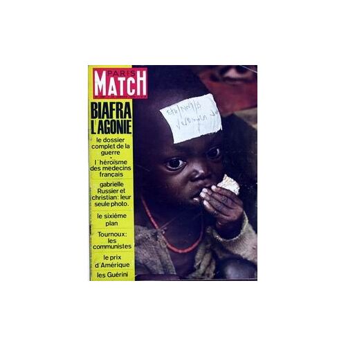Paris Match N°1081 Du 24-01-1970