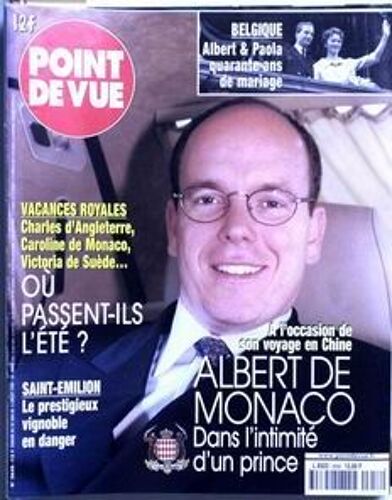 Point De Vue N° 2658 Du 30/06/1999