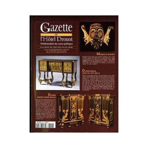 Gazette De L'hotel Drouot (La) N° 23 Du 06/06/1997