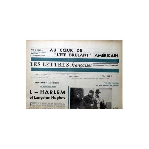 Lettres Francaises (Les) N° 1042 Du 20/08/1964