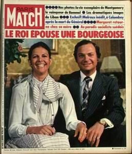 Paris Match N°1401 Du 03-04-1976