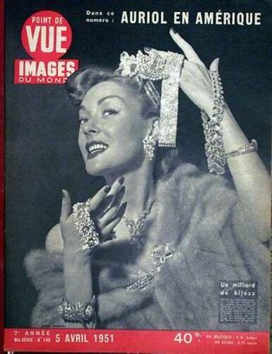 Point De Vue Images Du Monde N° 148 Du 05/04/1951