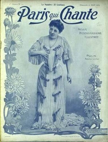 Paris Qui Chante N° 12 Du 12/04/1903