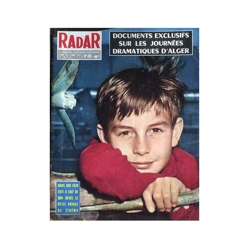 Radar N° 485 Du 25/05/1958