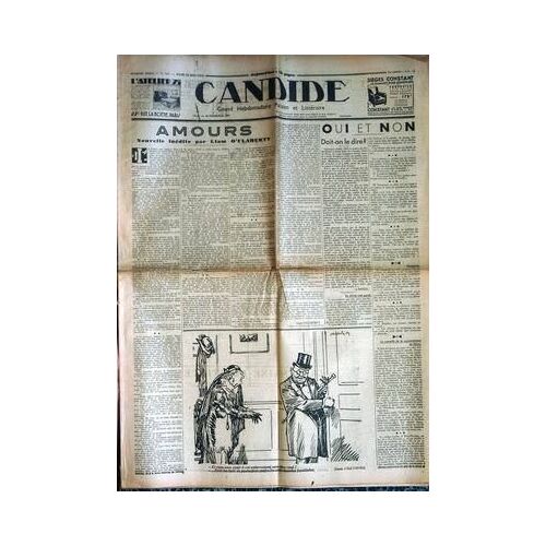 Candide N° 535 Du 14/06/1934