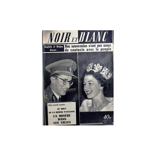 Noir Et Blanc N° 658 Du 12/10/1957