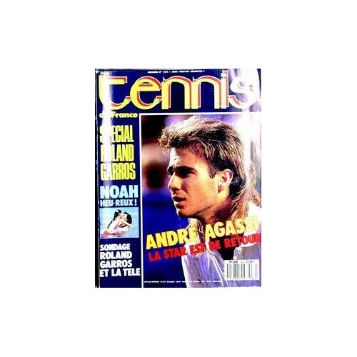 Tennis De France N°434 Du 01-06-1989