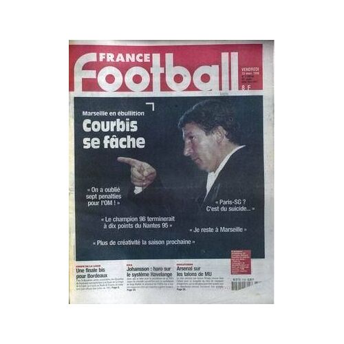 France Football N° 2709 Du 13/03/1998