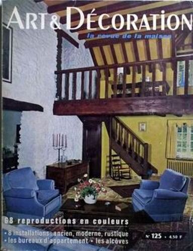 Art Et Decoration N° 125 Du 01/11/1966