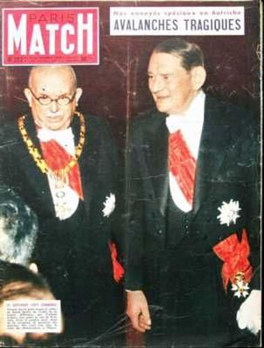 Paris Match N°252 Du 23-01-1954