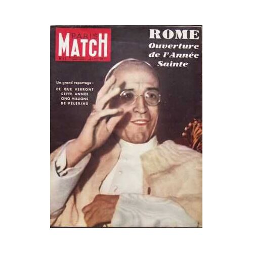 Paris Match N°42 Du 07-01-1950