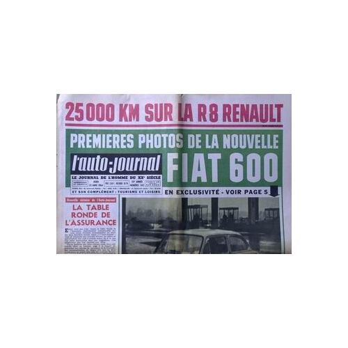 Auto Journal (L') N° 342 Du 23/01/1964