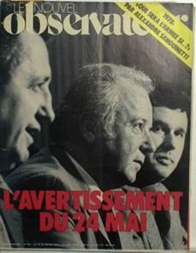 Nouvel Observateur (Le) N° 654 Du 23/05/1977