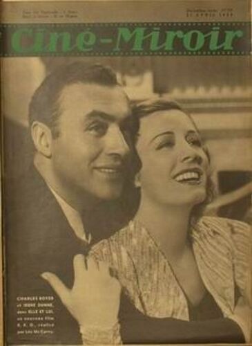Cine Miroir N°733 Du 21-04-1939