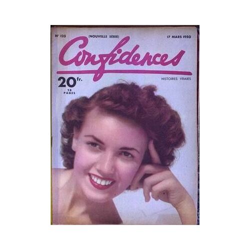 Confidences N° 123 Du 17/03/1950