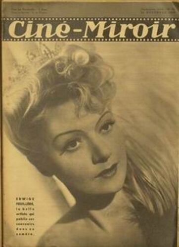 Cine Miroir N°764 Du 24-11-1939