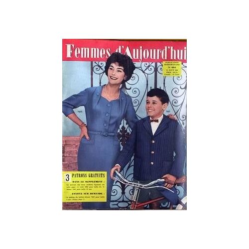 Femmes D'aujourd'hui N° 694 Du 21/08/1958