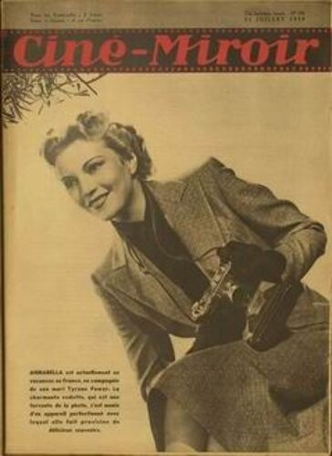 Cine Miroir N°746 Du 21-07-1939