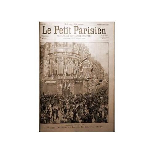 Petit Parisien Illustre (Le) N° 247 Du 29/10/1893