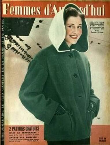 Femmes D'aujourd'hui N° 490 Du 19/09/1954