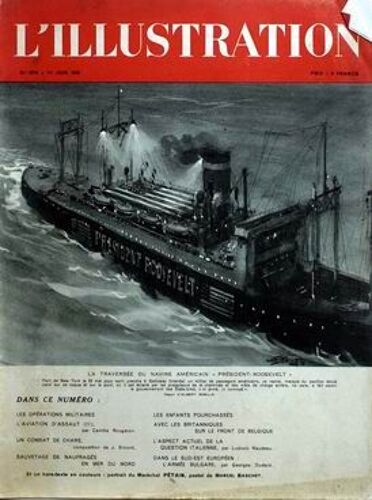 Illustration (L') N° 5074 Du 01/06/1940