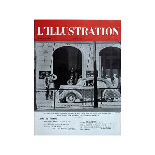 Illustration (L') N° 5172 Du 25/04/1942