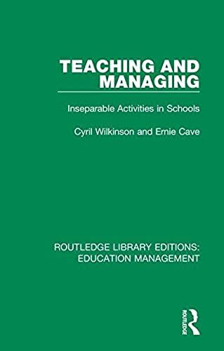 Teaching And Managing
