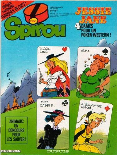 Spirou  N° 2256 : Les Hauts De Pages De Yann Et Conrad / Histoire Complete Tuniques Bleues  (6 Planches)