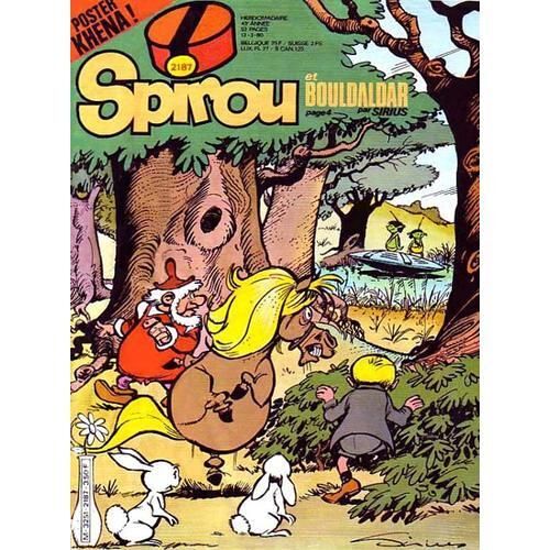 Spirou  N° 2187 : Les Innomables De Yan  Et Conrad  " Matricule Triple Zero"/ Poster Scrameustache / Sirius