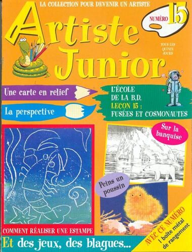 Artiste Junior  N° 15 : Une Carte En Relief/La Perspective